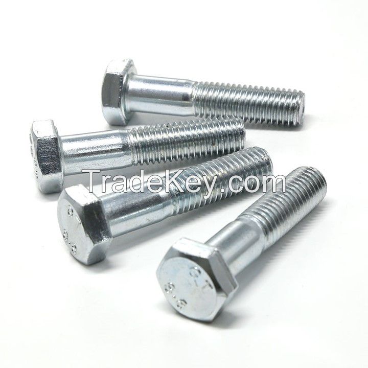 DIN960 Class 10.9 8.8 Hex Head Bolts, Fine Thread