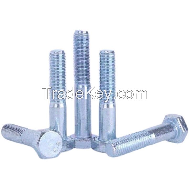 DIN960 Class 10.9 8.8 Hex Head Bolts, Fine Thread