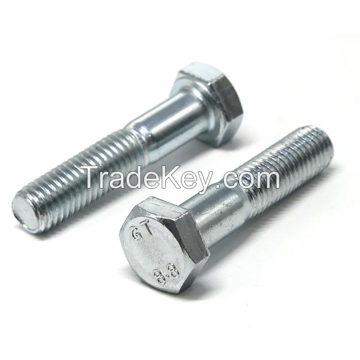 DIN960 Class 10.9 8.8 Hex Head Bolts, Fine Thread