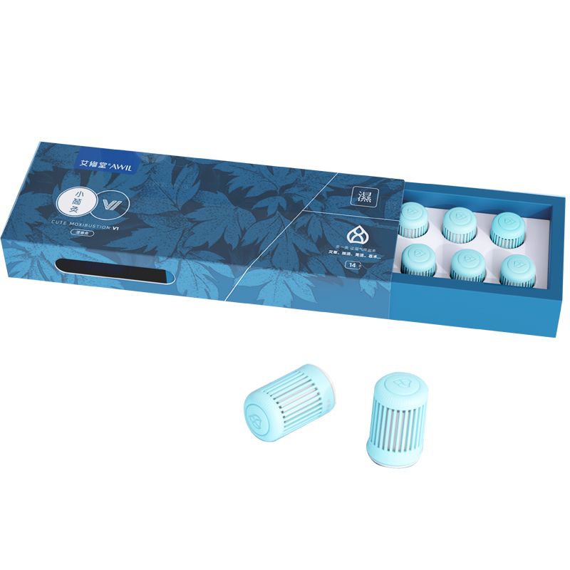 Stick-on moxibustion with health formula V1