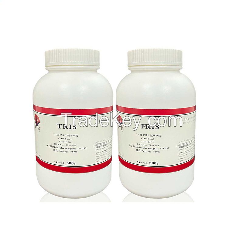 Tris buffer solution CAS No. 77-86-1 configuration and use