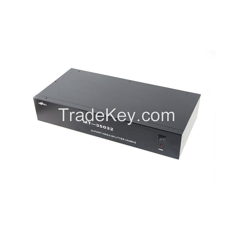 350MHZ VGA Splitter 1 in 32 Out, MT-VIKI 1x32 1 Computer 32 Monitor + Power Adapter VGA Splitter