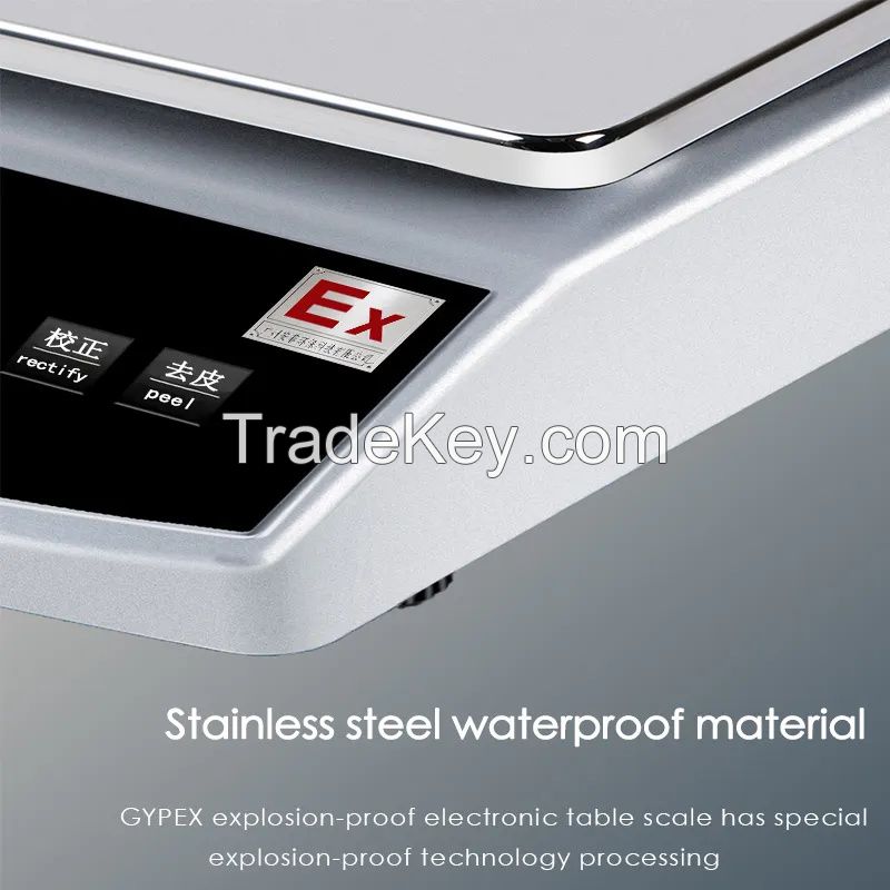 GYPEX The anti-corrosion explosion-proo color touch screen digital weighing electronic scale