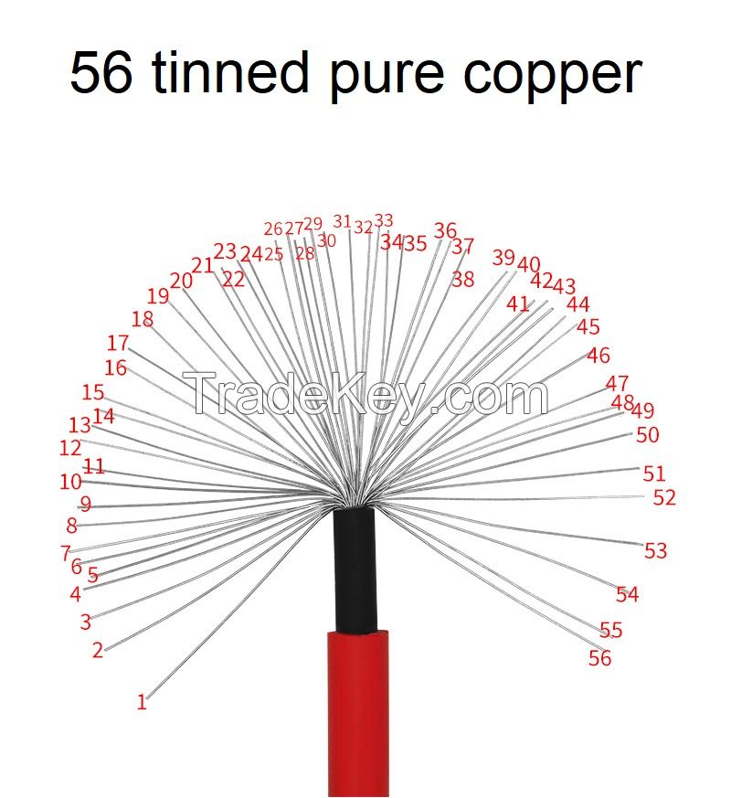 Solar PV Extension Cables With MC 4 Connector Pure Copper Wire TUV Photovoltaic Solar Extend Line 10 12 14 AWG 2.5/4/6mm2