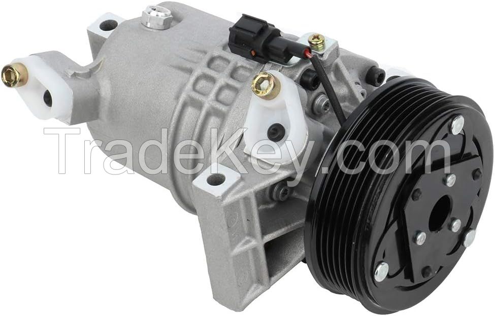 New AC Compressor Compatible with for Cube 2009-2010 for Versa 2007-2012 Replaces OE Auto Repair Compressors