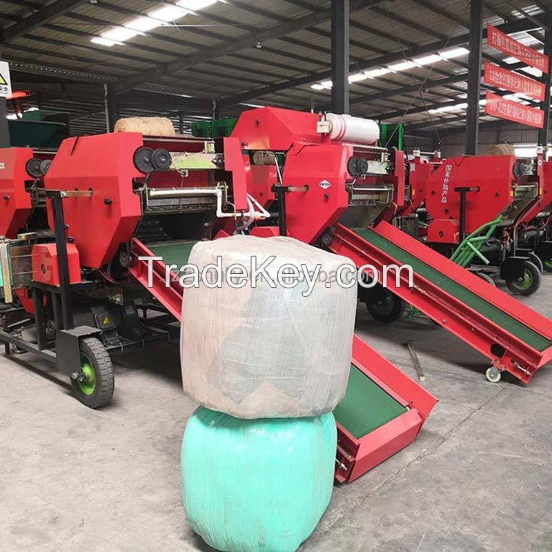 silage bundle bale wrapping machine 