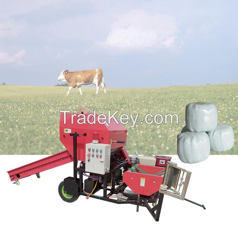 Silage Baler And Wrapper, Bale Wrappers Machine