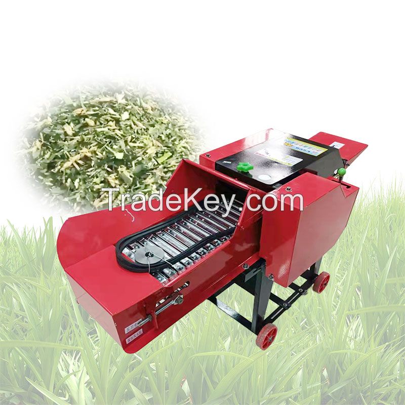 chaff cutter machine feed processing chopper machine
