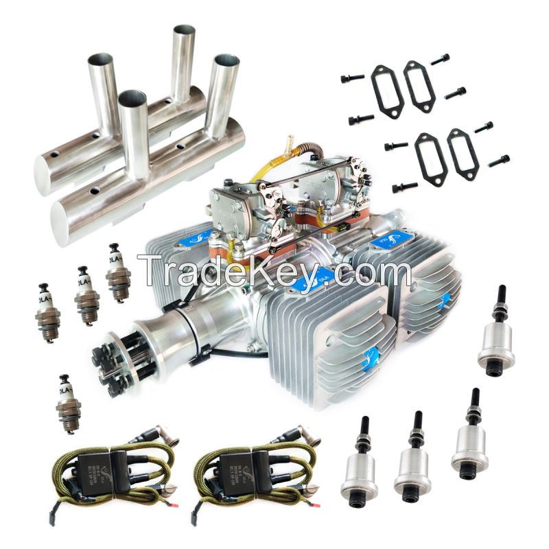 DLA360 360cc Four-Cylinder Carburetor Engine/Drone Engine