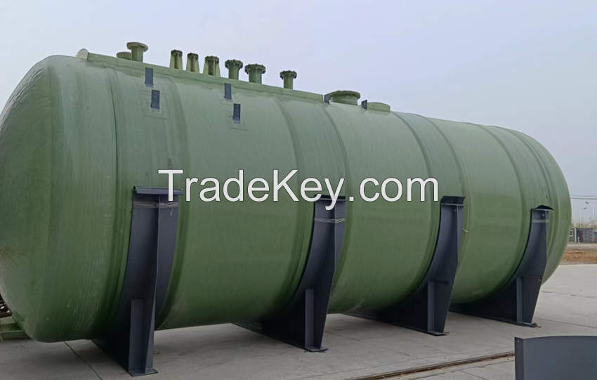 Horizontal FRP Storage Tank