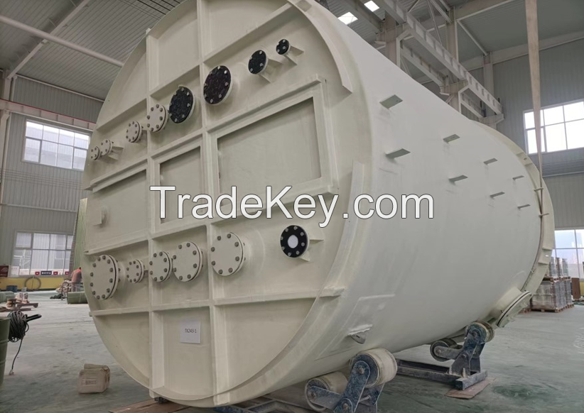 PVDF lined fiberglass reinforced plastic storage tank for ultrapure water