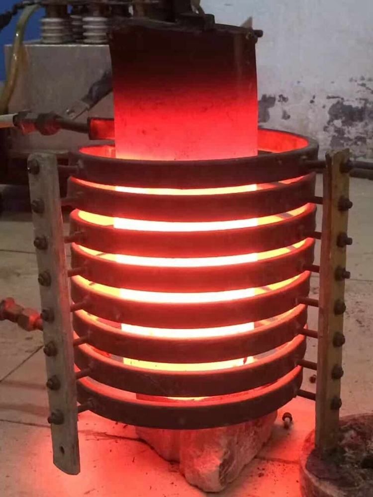 Steel rod bar heating induction forging heater
