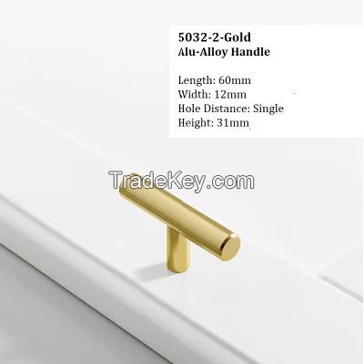 T Bar Aluminum Alloy Cabinet Handle