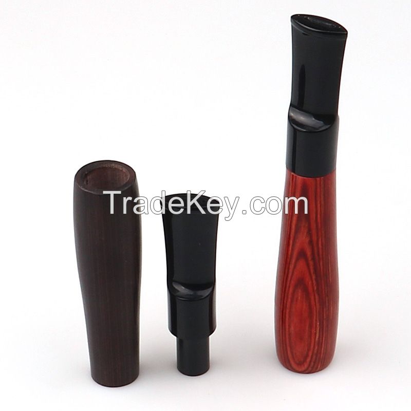 MU Good Quality Smoking Accessories Portable Wooden Double Filtration