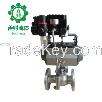 Pneumatic Regulating Ball Valve