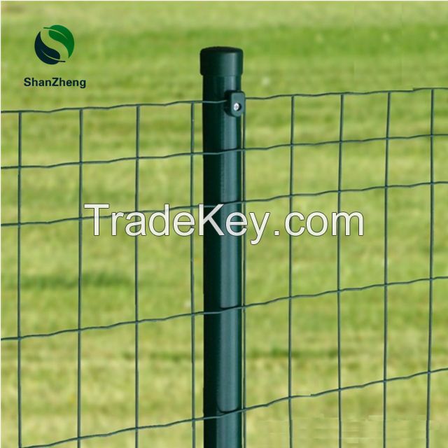 Welded Wire Mesh rolls Galvanized and PVC coating Wire Fence Euro Fencing