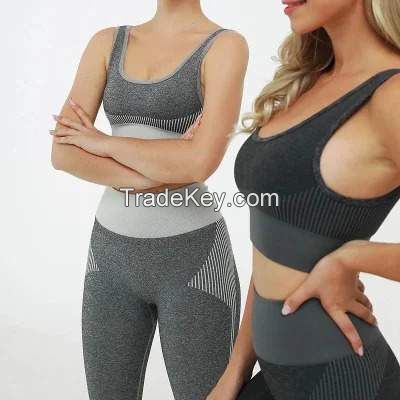 Women′s Yoga Active Wear Set Active Wear for Ball Sports