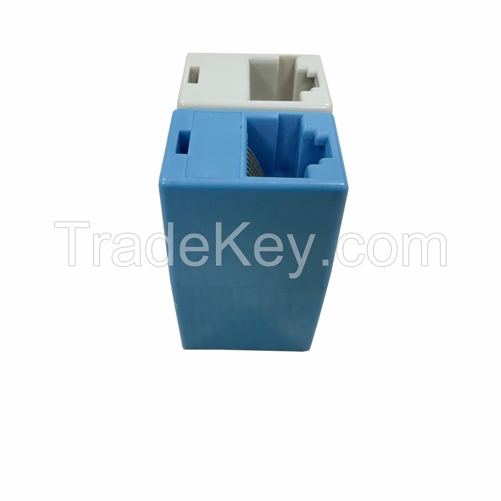 074 Network RJ45 x 2 Double Female Adaptor 35mm Dual Connector Can Connect 2 Cables together double row