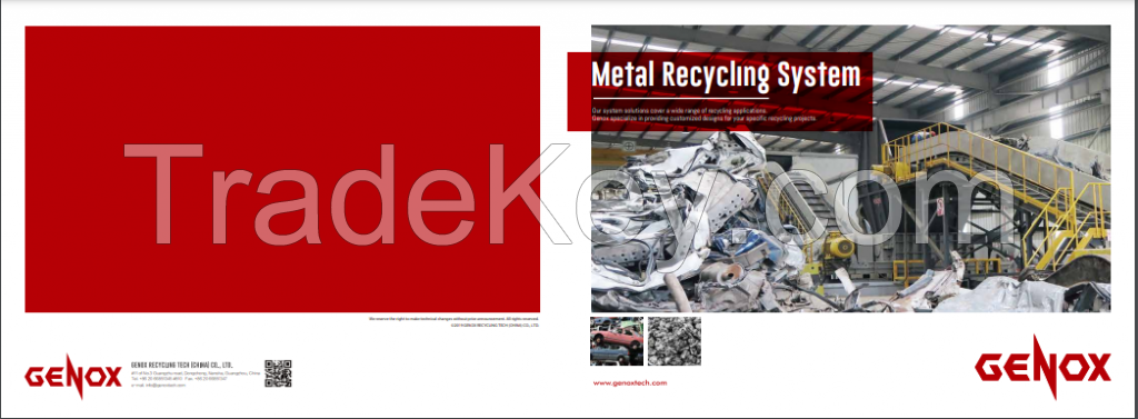 Car Body Shell &amp;amp; Light Metal Scrap Recycling System