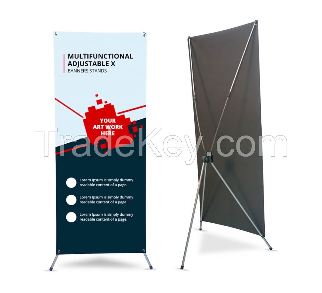 Adjustable X Banner Stand