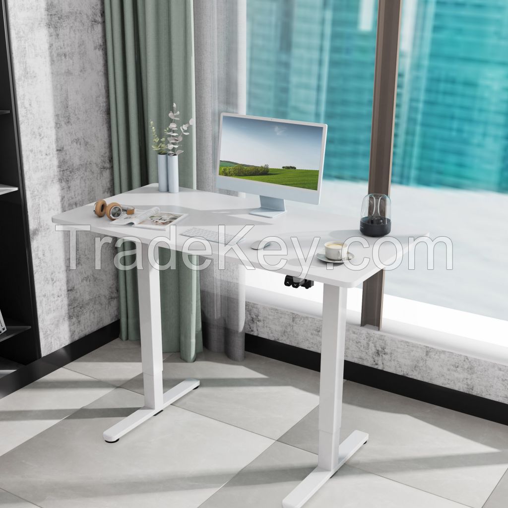 V-mounts Memory Control Single Motor Electric Adjustable Desk