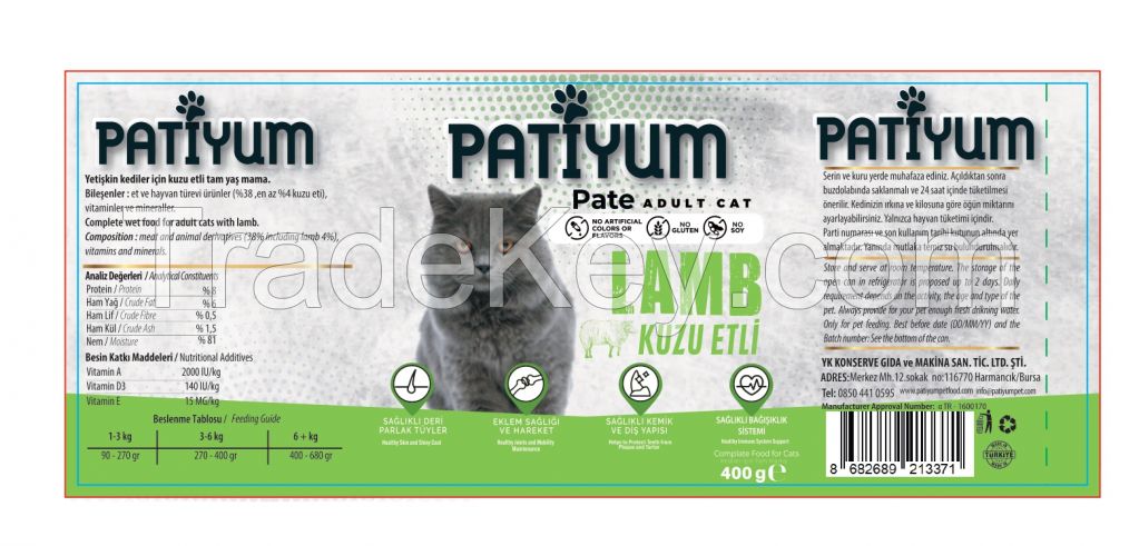 High Protein Cat Food - For Active and Happy Cats