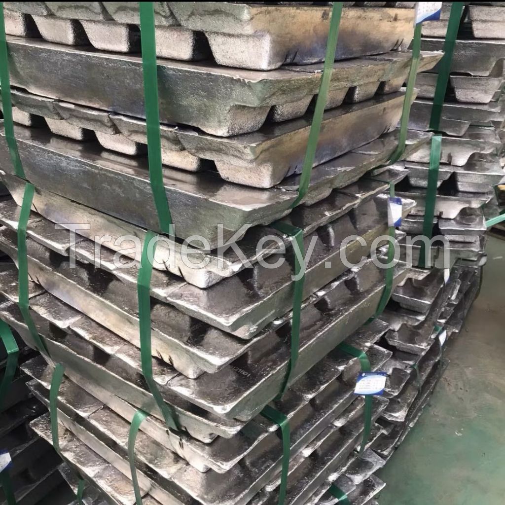 Factory Supplier Silvery Grey Lead Ingot 99.994% Bulk Lead Metal For Battery