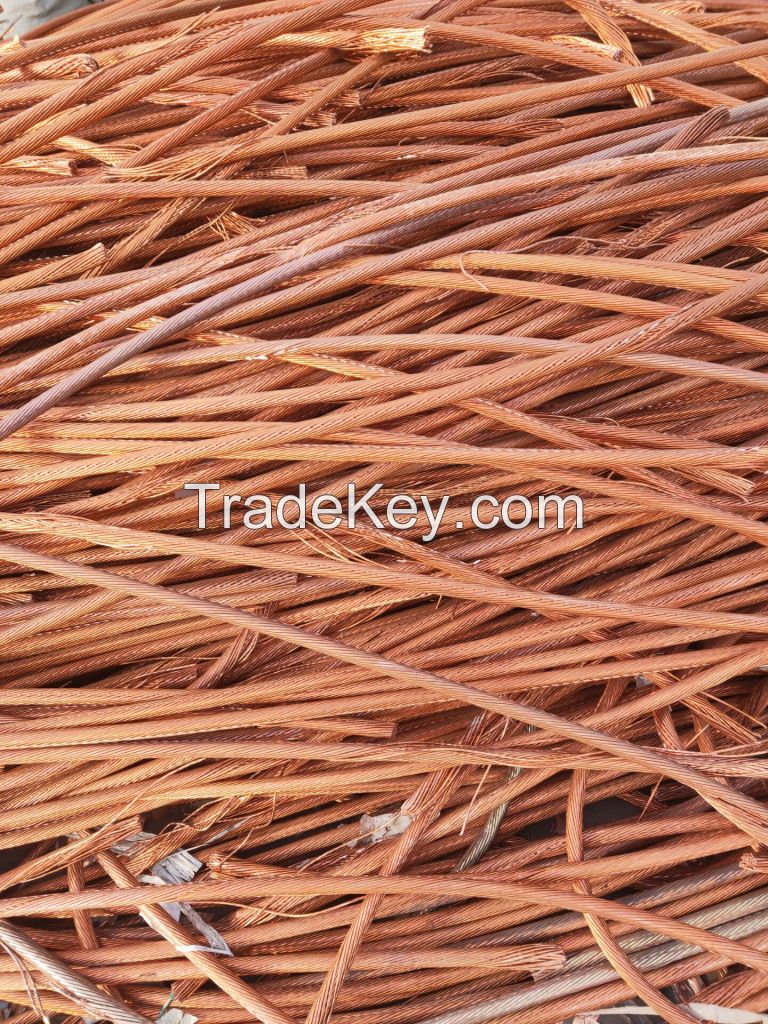 Pure Purity Red Copper Wire Scrap 99% 99.7% 99.99% Scrap Copper Wire with Cheap Price