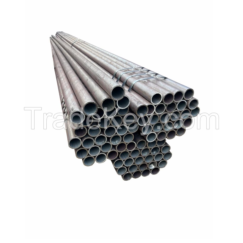 Thick Wall ST37 ST52 Q345B 1045 seamless steel pipe hollow bar