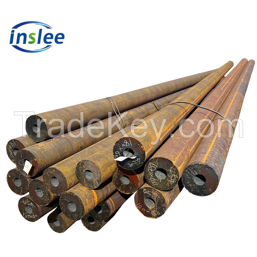 carbon steel pipe od 168 thick wall seamless steel pipe tube factory price