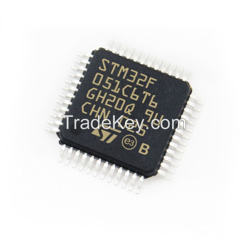 NEW Original Integrated Circuits STM32F051C6T6 STM32F051C6T6TR ic chip LQFP-48 Microcontroller ICs Wholesale