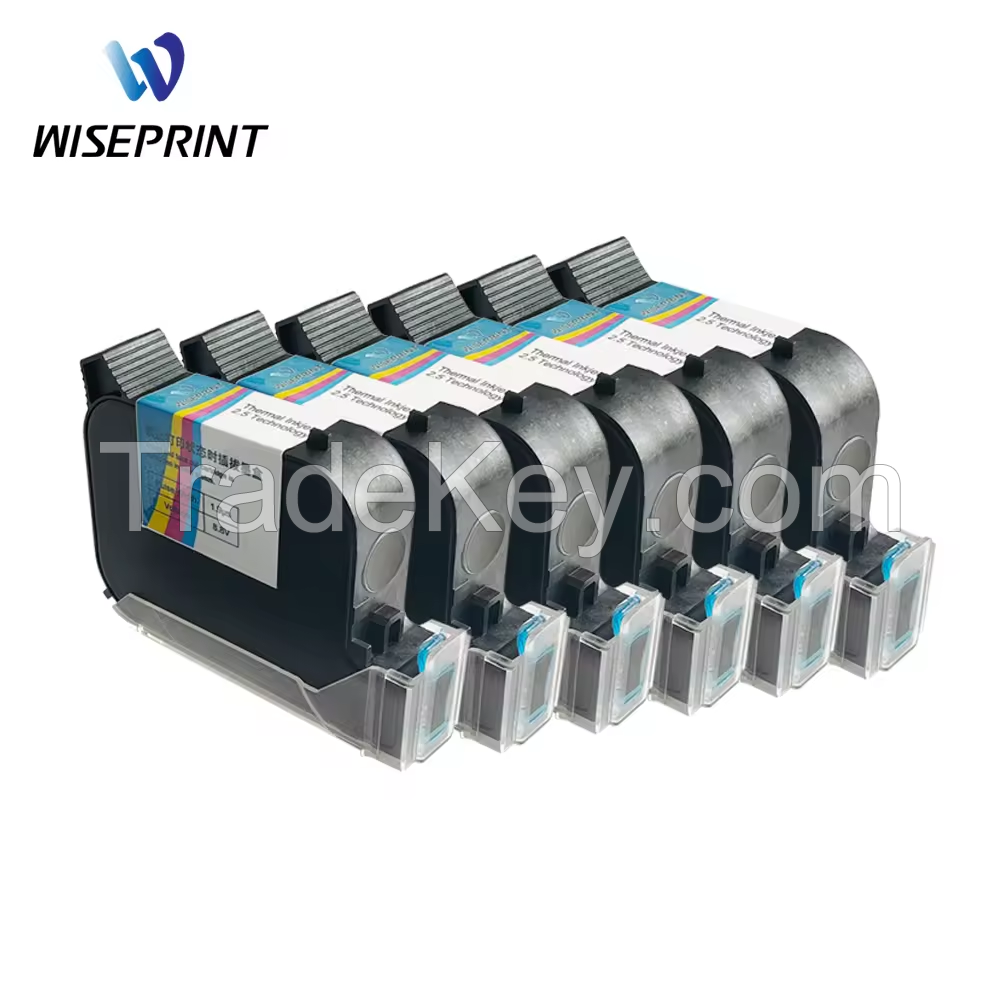 42ml High quality TIJ 12.7mm solvent inkjet cartridge