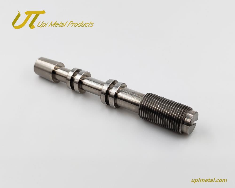 Stainless Steel Precision Transmission Screw and Swiss-Type Machined Medical Device Shafts