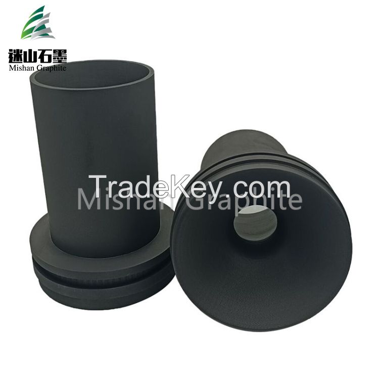 High quality anti oxidation isostatic carbon graphite rocket nozzle for sale