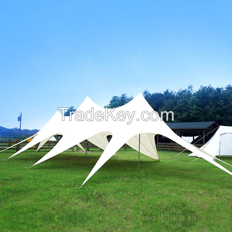 Stretch fabric tent - Tensile fabric tent