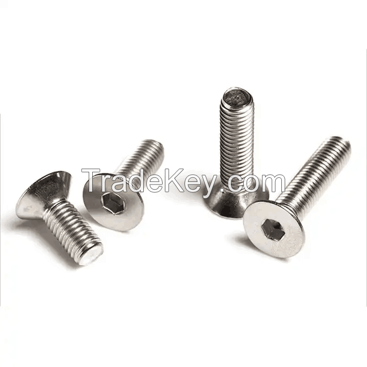 DIN7991 hexagon socket countersunk head cap screws bolt