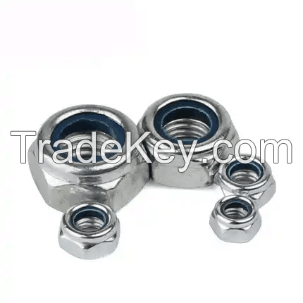  DIN985 Gr.4 nylock nuts