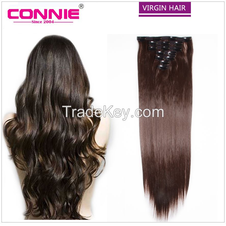 Clip Hair Human Hair Extension