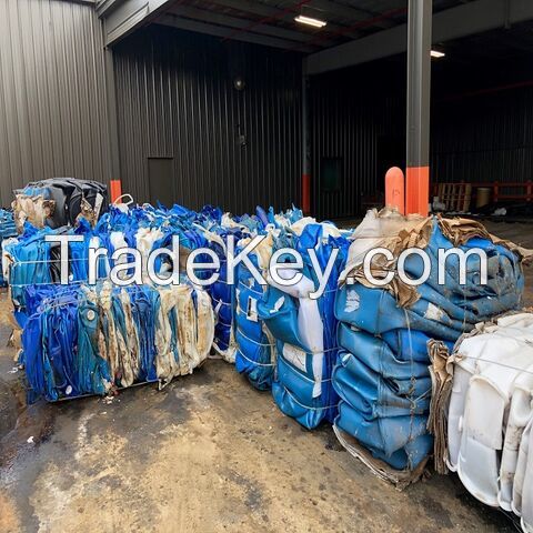 Hdpe Drums Blue Scrap Hdpe Plastic HDPE Drums Regrind Blue Flakes Natural