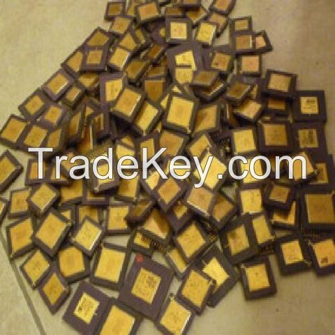 Cpu Ceramic Processor Scrap (486 & 386 Cpu Scrap) for sale