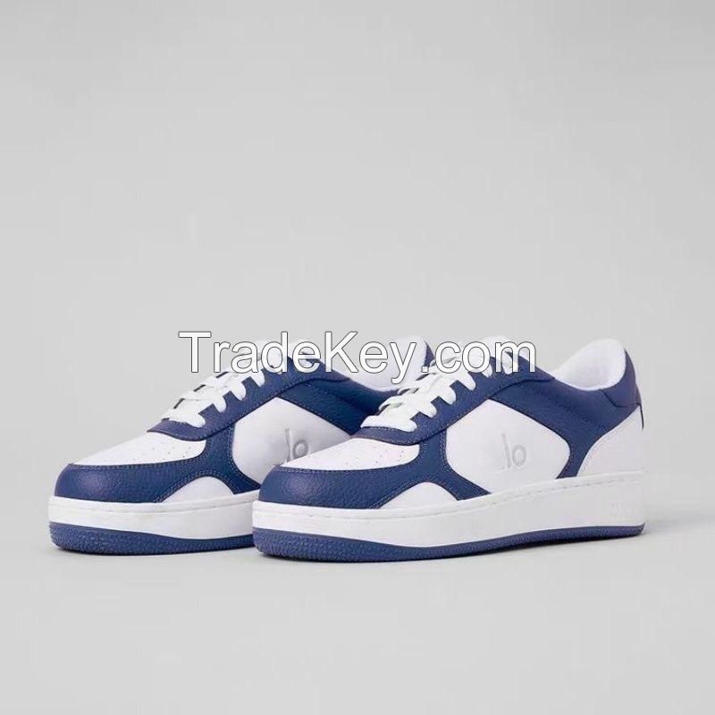 Designer Leather Alo Recovery Mode Sneaker Running Sports Low Pink Shoes