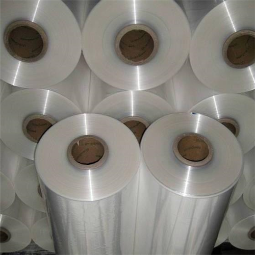 Pet film roll scrap transparent