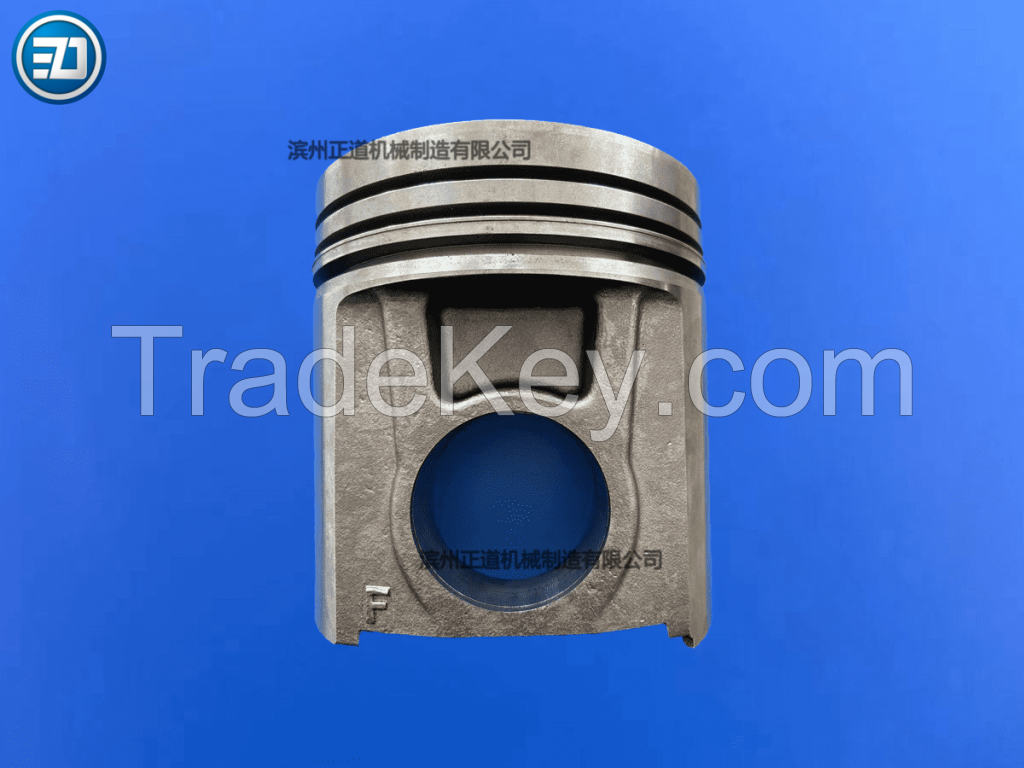 Nodular iron piston