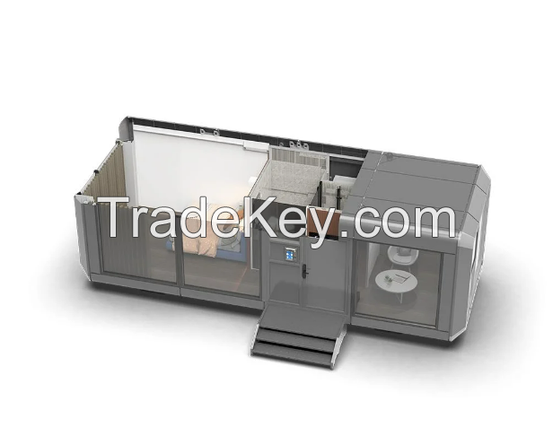 SK03 Space capsule house/tiny houses with steel structure modular house for living hotels
