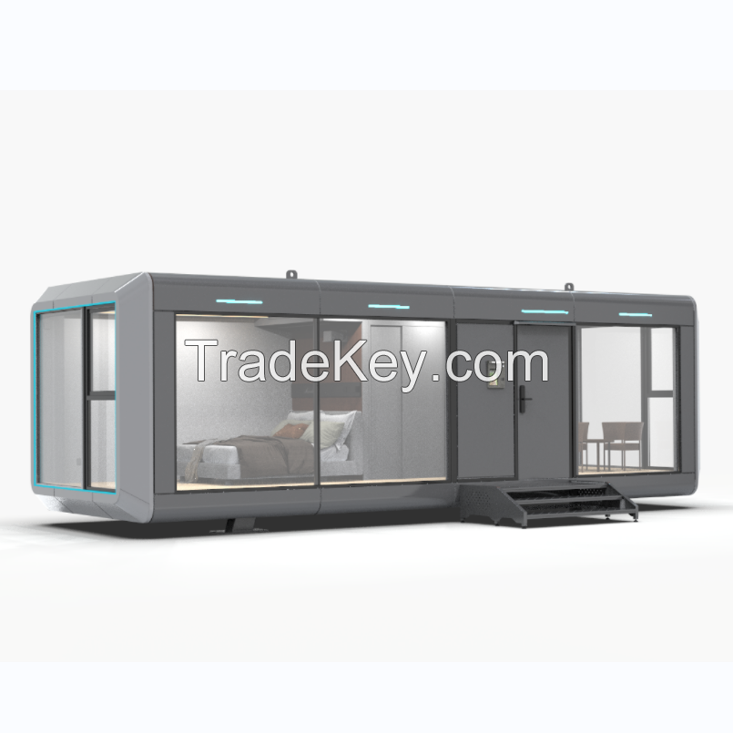 SK03 Space capsule house/tiny houses with steel structure modular house for living hotels