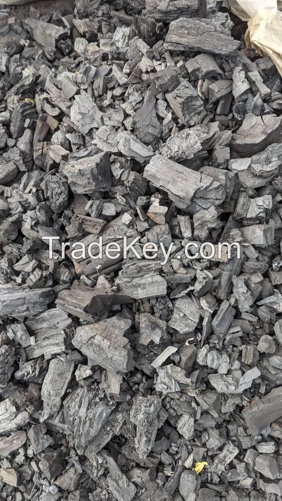 Hard wood charcoal lump