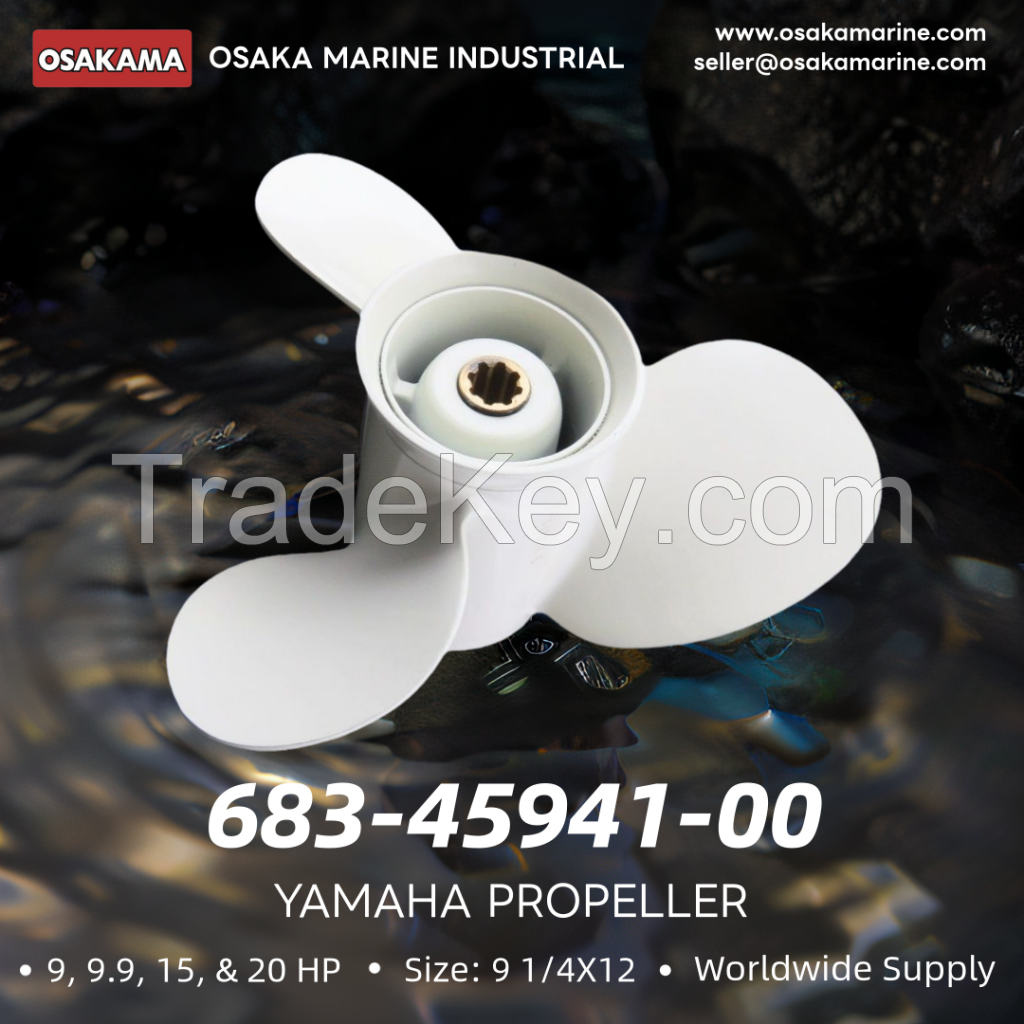 Best Propeller Yamaha Outboard Parts 683-45941-00 by Osaka Marine Industrial 