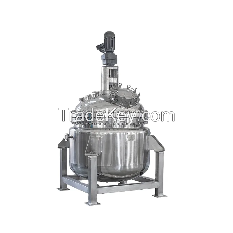 PU Glue Making Machine Jacketed Reactor Hastelloy Reaction Kettle