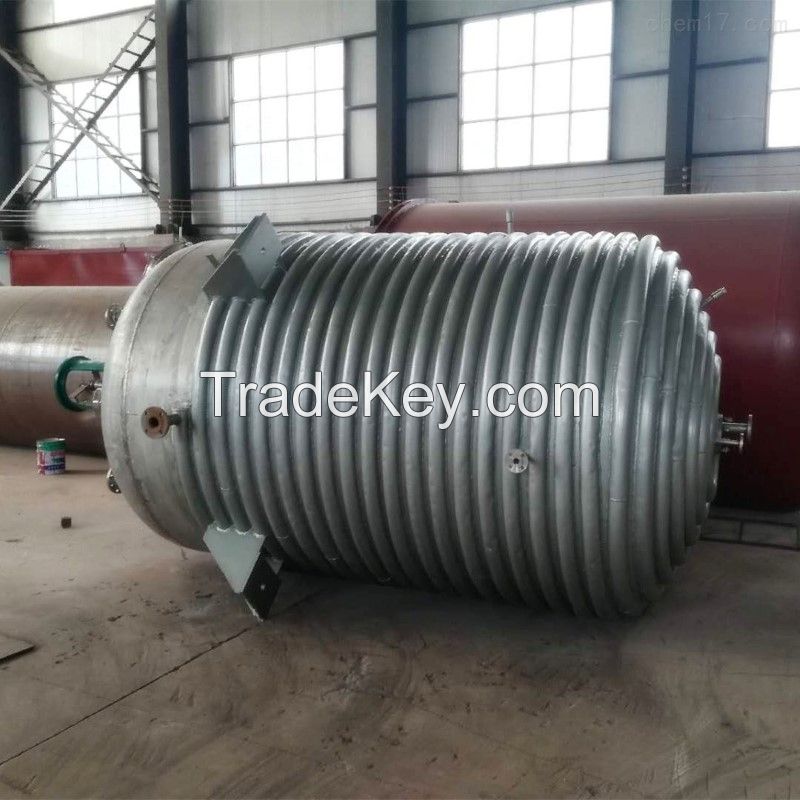 Jacketed Reactor Stainless Steel Industry Tank Carbon Steel Agitator Tank Reactor