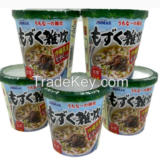 Okinawa MOZUKU Seaweed Zosui Rice Gruel Miso flavor soup